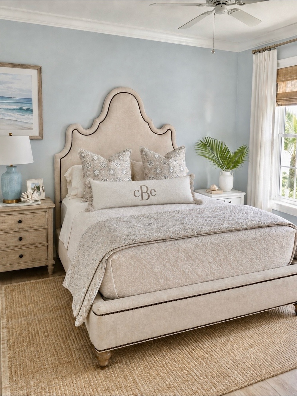 Elegant Cream Quilted Comforter - Soft Neutral Bedding